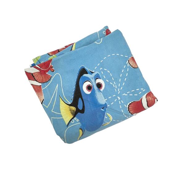 Disney Finding Nemo Duvet Blue Dori Bedding Upcycling Twin - Picture 1 of 10